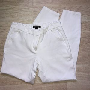 White House Black Market White Skinny Pants